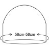 Шапка водонепроницаемая DEXSHELL Beanie Slouch Back DH382, размер S-M DH382B